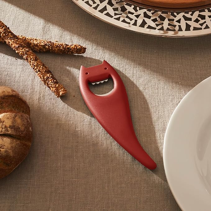 Alessi "Diabolix" apribottiglie in PA, rosso
