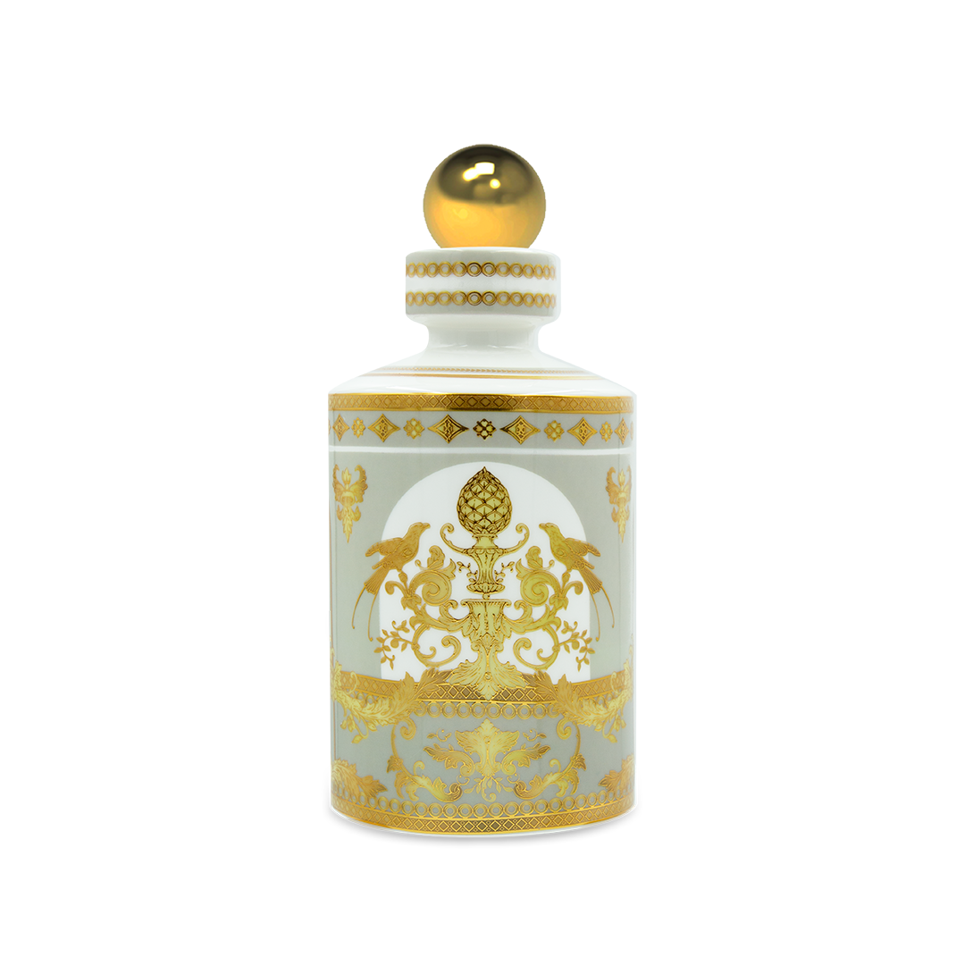 Baci Milano "Minerva" bottiglia con sfera medio grigio