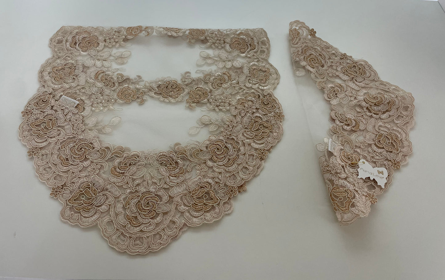 Fiori di Lena Tris Ovale Pesco