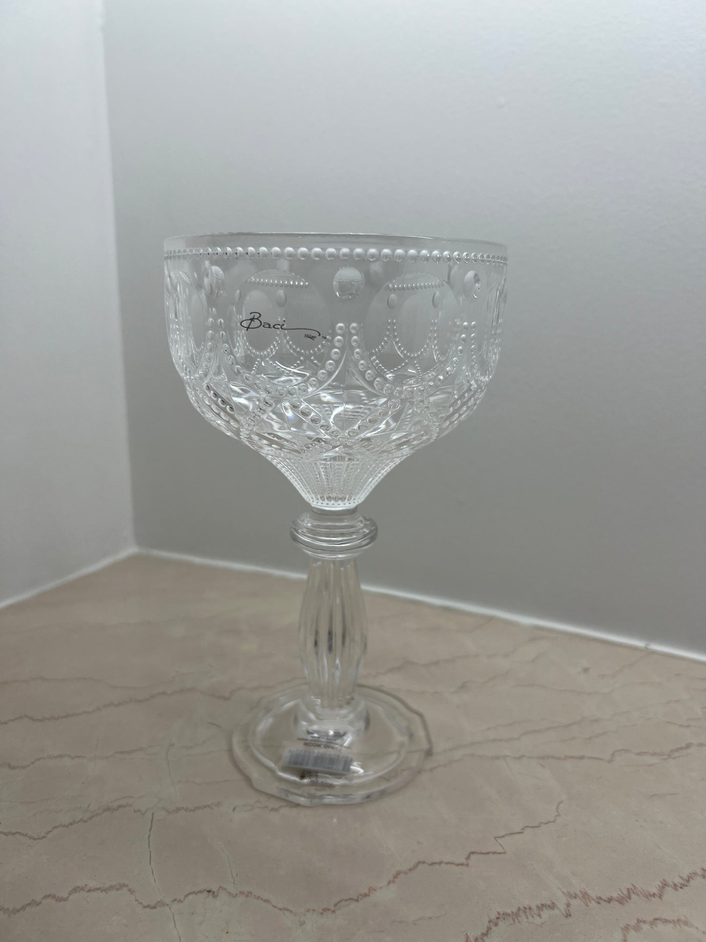 Baci Milano “Joke” set 6 calici cocktail trasparente