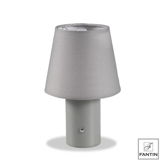 Fantin Argenti lampada led in metallo luce variabile (grigia)