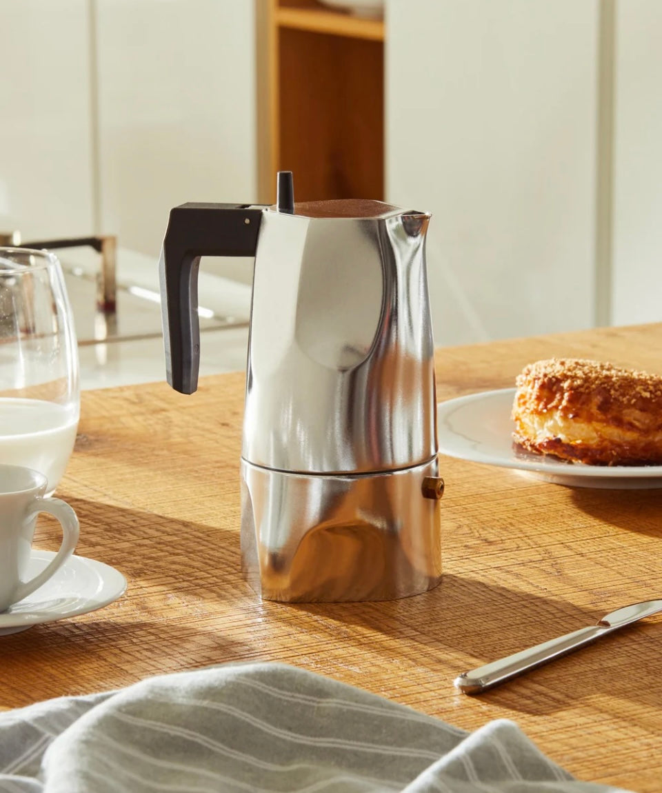 Alessi “Ossidiana” Caffetteria 6 tazze