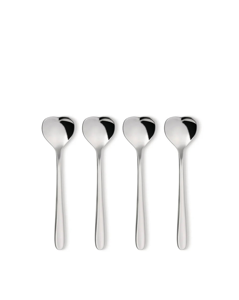 Alessi “Big Love" set 4 cucchiai caffè