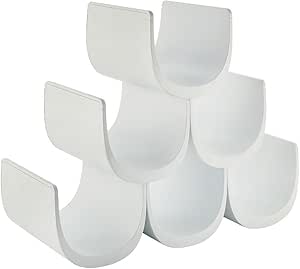 Alessi "Noè" portabottiglie di design in resina termoplastica, bianco