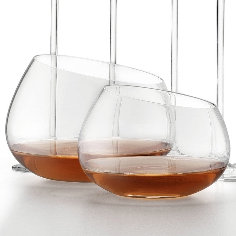 IVV “Cognac maschio” set 2 bicchieri distillati trasparente