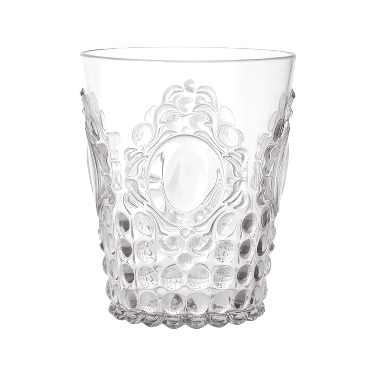 Baci Milano “Baroque & Rock” set 6 bicchieri acqua trasparente