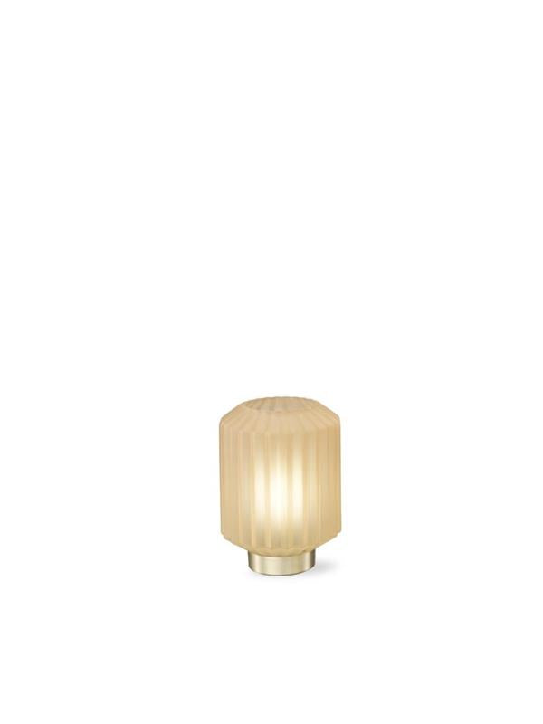 Fantin Argenti lampada vetro ambra opaco