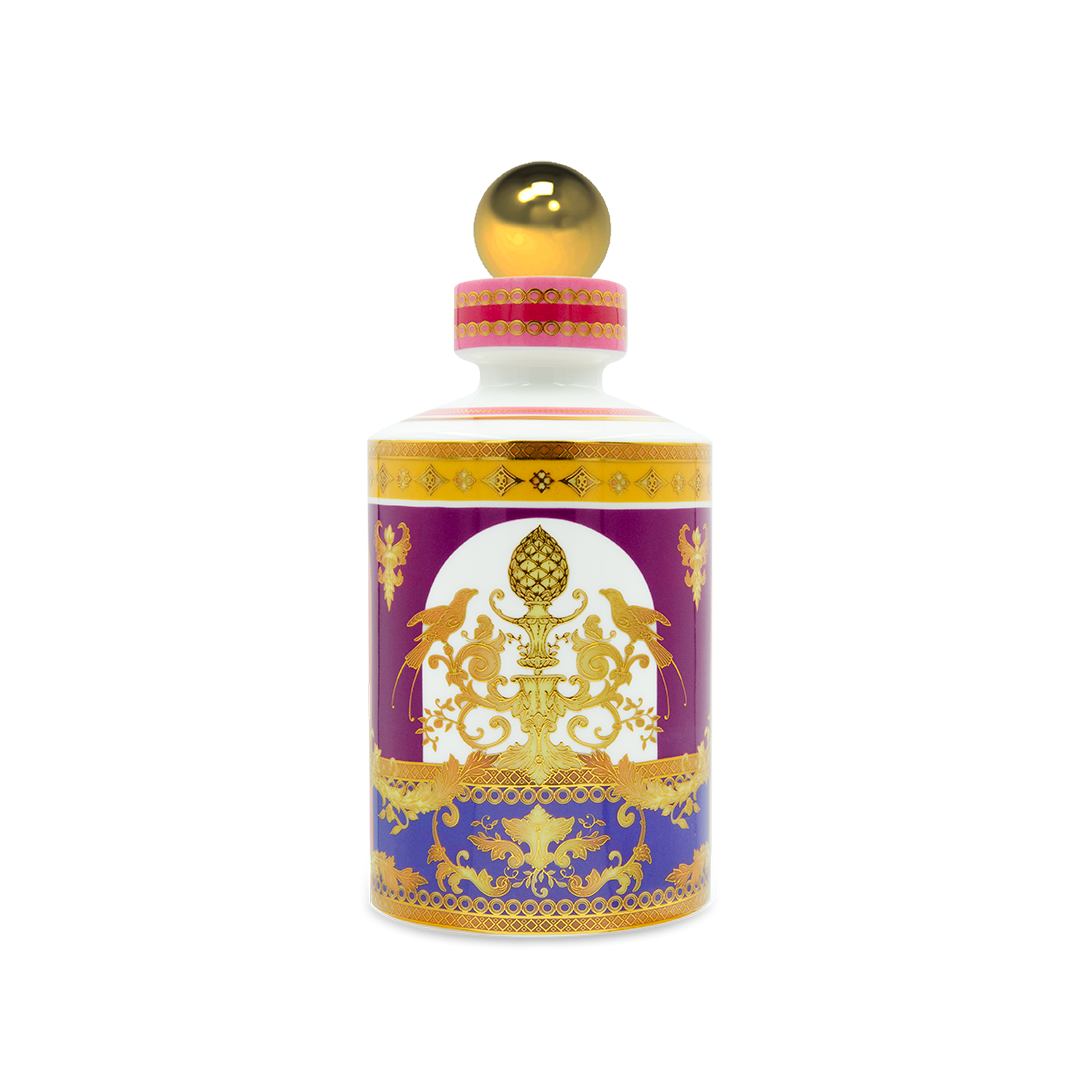 Baci Milano "Minerva" bottiglia con sfera medio viola