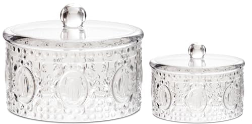 Baci Milano "Baroque & Rock" set porta bonbon + mini porta bonbon trasparente in policarbonato