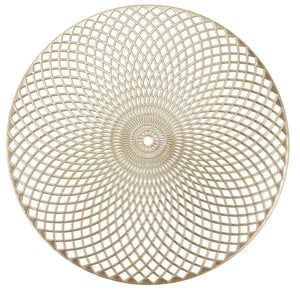 Fade, Lace oro, Tovagliette / Sottopiatto 12 pz