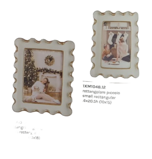 L’Oca Nera Porta Foto Rettangolare Grande Bianco