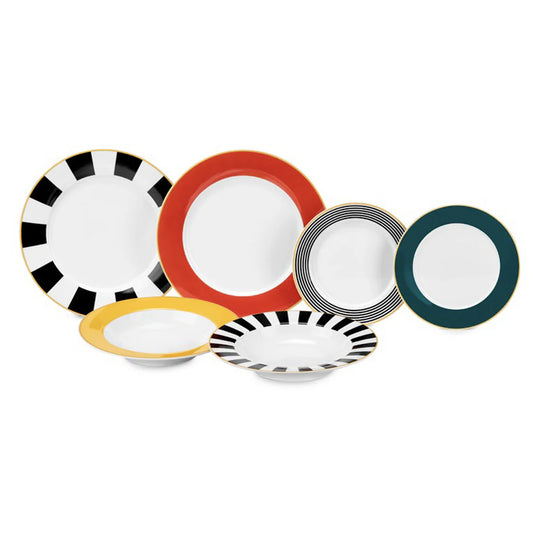 Fade "Royal" servizio tavola 18 pezzi in porcellana