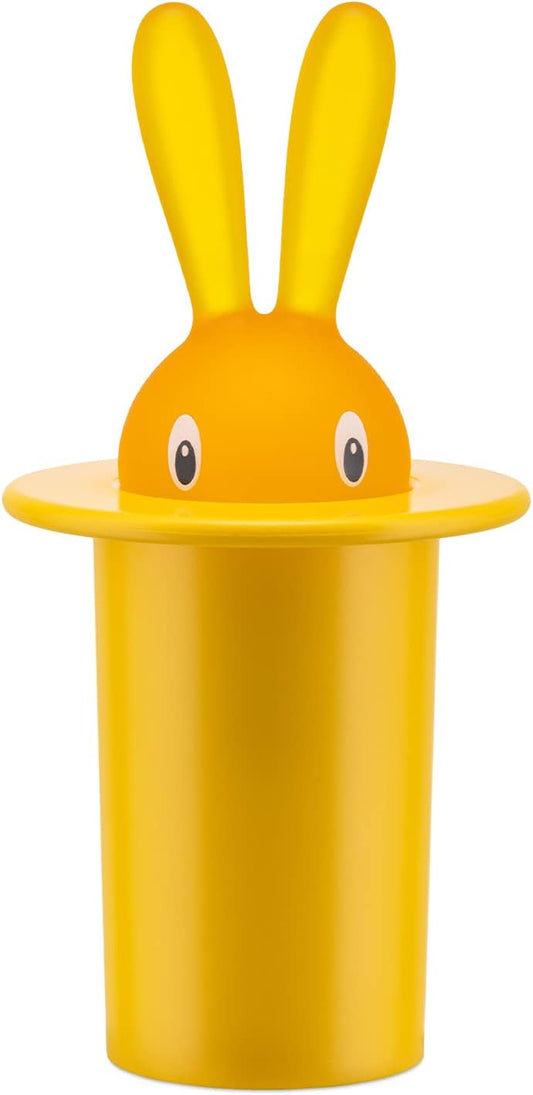 Alessi "Magic Bunny" portastuzzicadenti in resina termoplastica, giallo