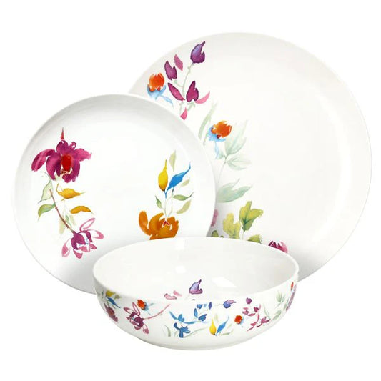 Andrea Fontebasso "Edge Iris" servizio tavola 18 pezzi