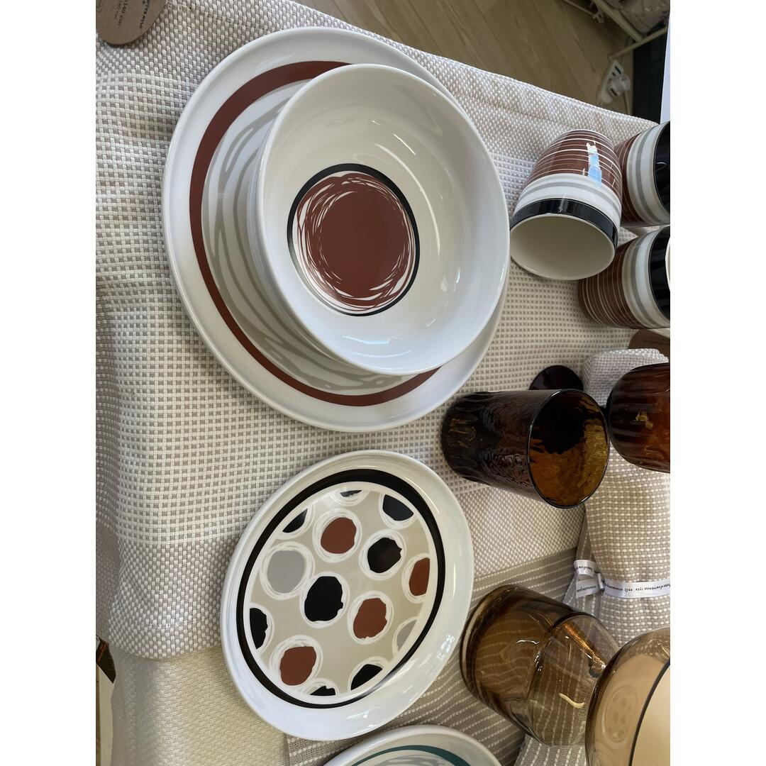 Andrea Fontebasso "Vibes Terra" servizio tavola 18 pz