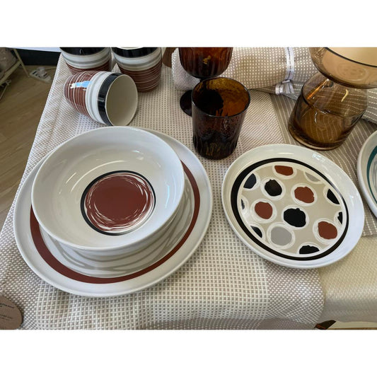 Andrea Fontebasso "Vibes Terra" servizio tavola 18 pz