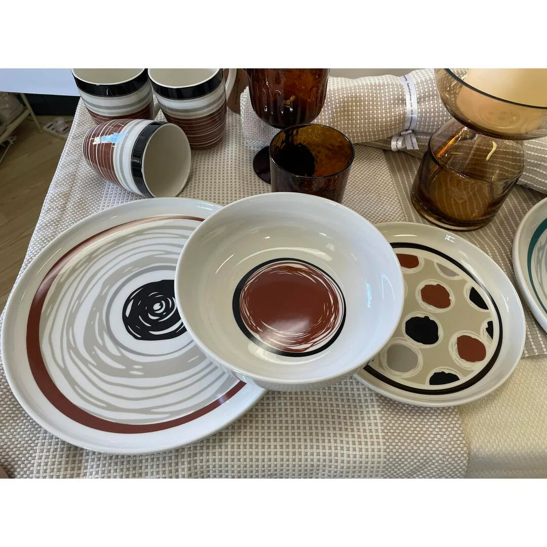 Andrea Fontebasso "Vibes Terra" servizio tavola 18 pz